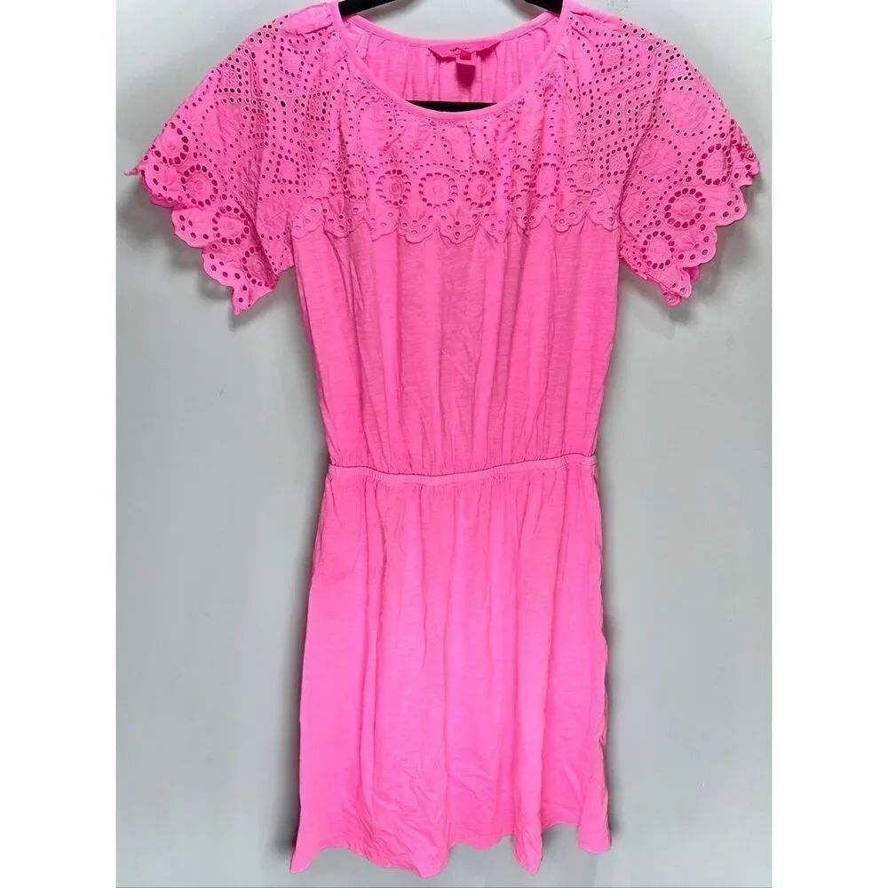 Lilly Pulitzer Taylinn Dress in a vibrant Prosecco Pink size XS
